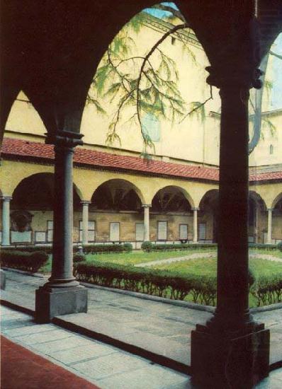 ANGELICO  Fra View of the Convent of San Marco china oil painting image